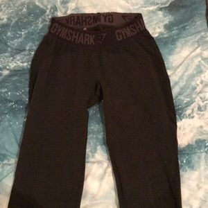 Gymshark Flex Leggings - Black Marl/Black